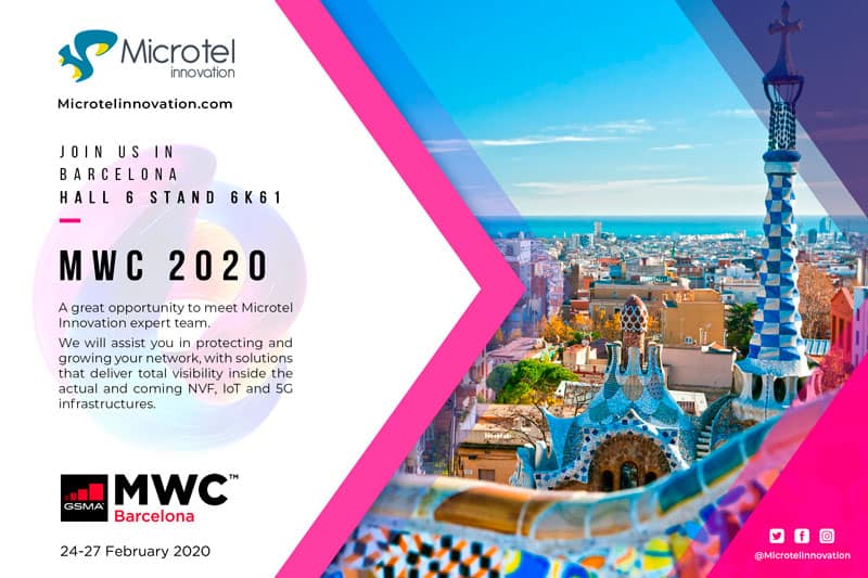 Discover Microtel Innovation solutions at MWC Barcelona 2020