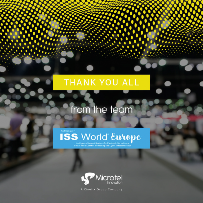 ISS World Europe 2022 ended: thanks from the team